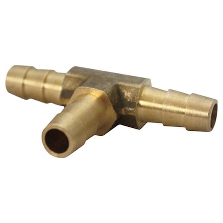 Homeplus+ ATC Brass 1/4 in. D X 1/4 in. D Tee Connector 1 pk 6JC123500321011
